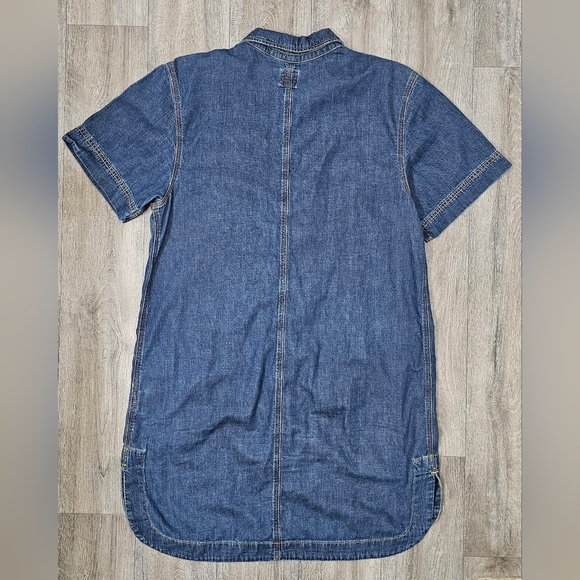 Women's Vintage Lee Workwear Denim Dress-Size Medium - Picture 3 of 3